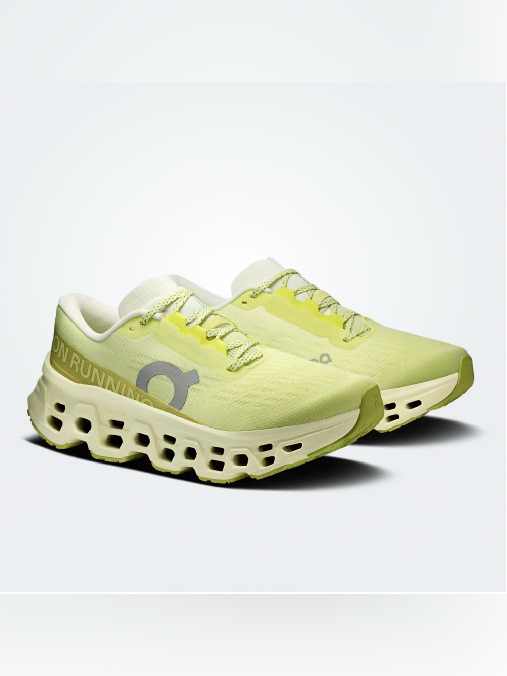On Cloudmonster 3 Women's Running Shoes Limelight/Seedling NEW 3WG10034859